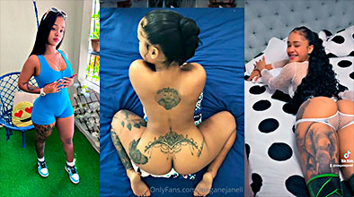 Rayos La Dominicana Megane Janell Es Una Maquina En El Mundo Nocturno